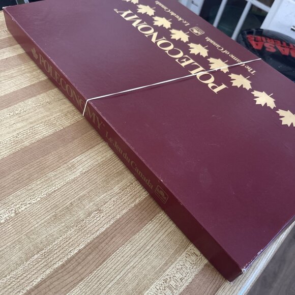 Vintage Poleconomy Board Game Rare Waddingtons Finance Game Of Canada Complete - Picture 7 of 9